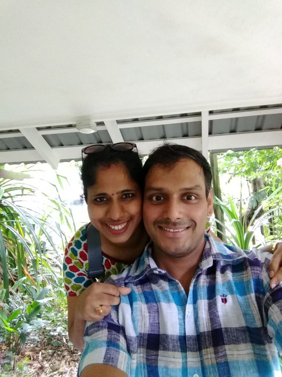 Dr Roshan Naik with his wife & Diagopreutic Co-Founder, Lakshmi Swaroopa Naik