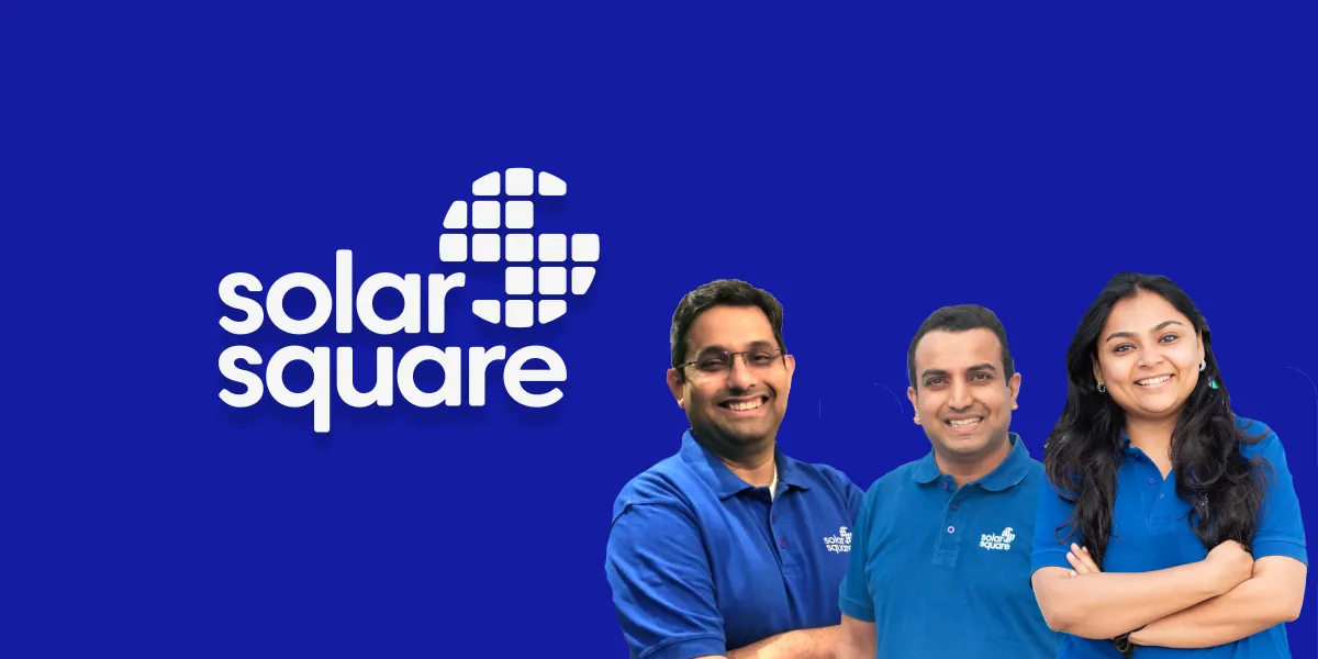 SolarSquare Raised $40 M Series B Funding From Lightspeed – Incubees